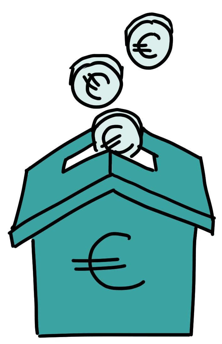 A home funded by the community